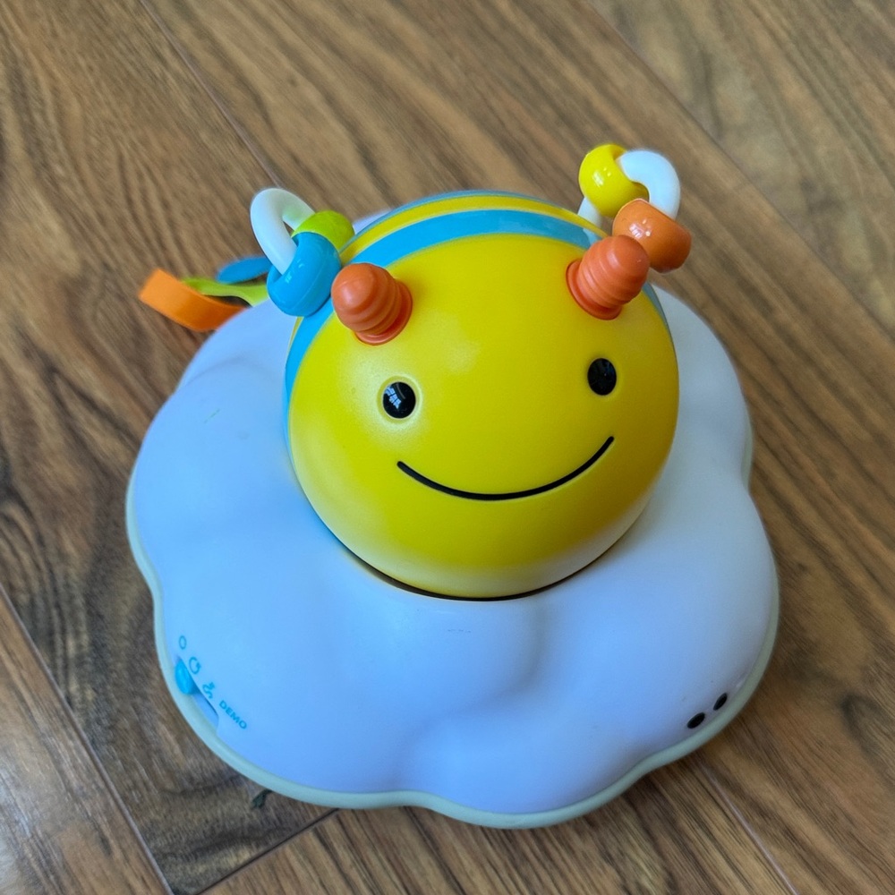 Skip Hop Baby Follow-Me Bee Tummy Time Crawl Toy